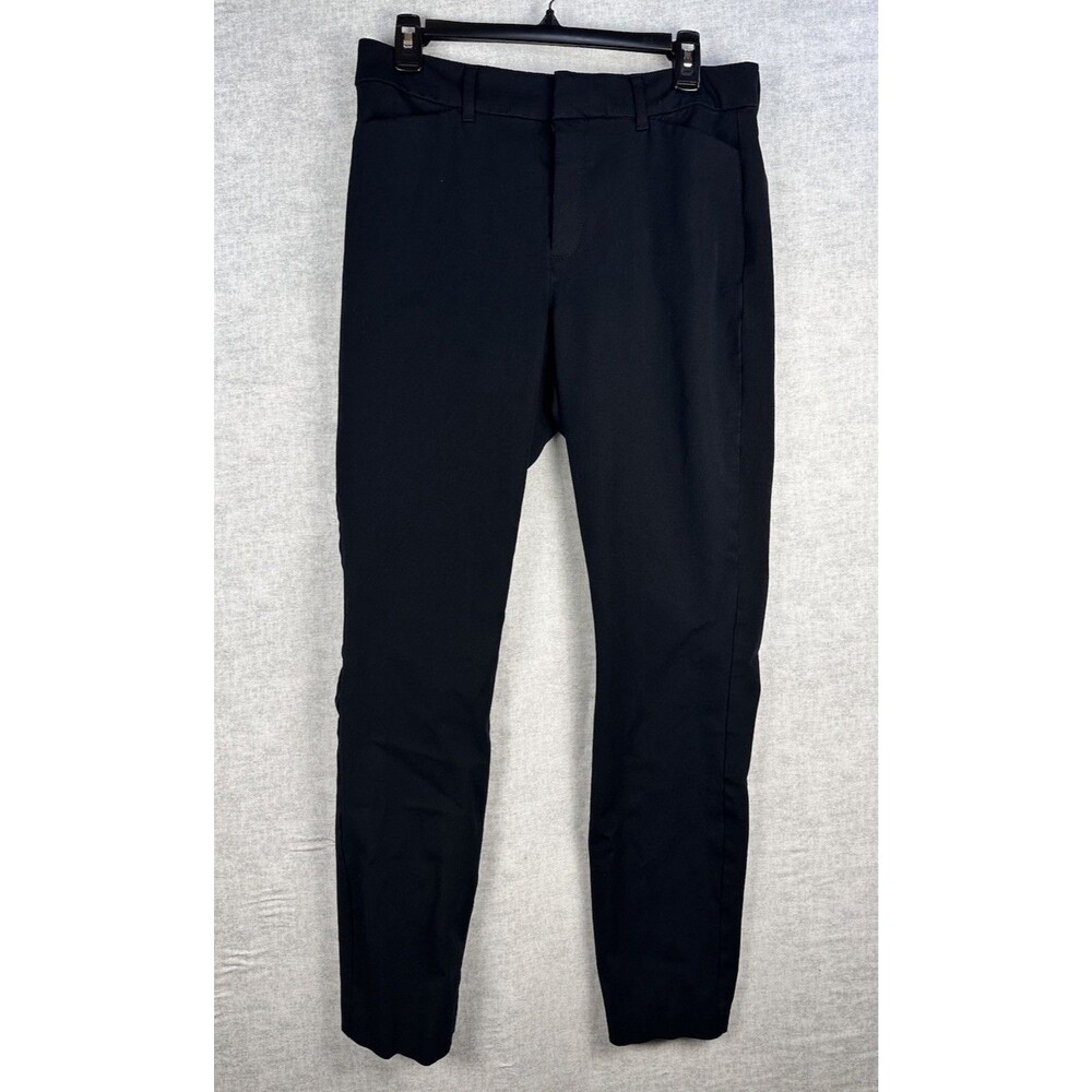 Old Navy High Waisted Pixie Women's Skinny Stretch Pants US Tall 12 Black 12T
